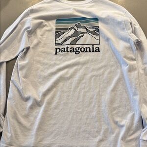 Patagonia Classic White Long Sleeve Tee